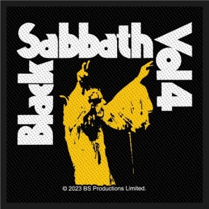 Black Sabbath - Standard Printed Patch: Vol 4 in the group MERCHANDISE / Merch / Hårdrock at Bengans Skivbutik AB (5550011)