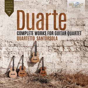 Quartetto Santorsola - Duarte: Complete Works For Guitar Q in the group OUR PICKS / Friday Releases / Friday the 5th July at Bengans Skivbutik AB (5550345)