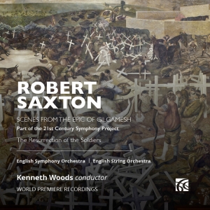 English Symphony Orchestra English - Saxton: Epic Of Gilgamesh & The Res in the group OUR PICKS / Friday Releases / Friday the 5th July at Bengans Skivbutik AB (5550503)