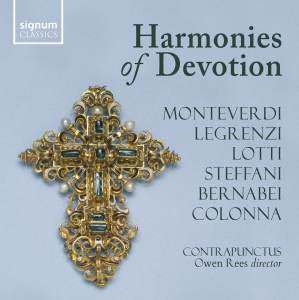 Contrapunctus Owen Rees - Harmonies Of Devotion in the group OUR PICKS / Friday Releases / Friday the 5th July at Bengans Skivbutik AB (5550511)