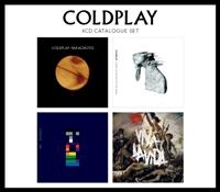 COLDPLAY - 4 CD CATALOGUE SET in the group CD / Pop-Rock at Bengans Skivbutik AB (555065)