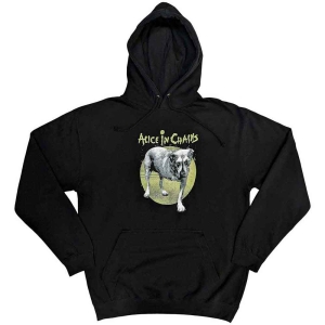 Alice In Chains - Three-Legged Dog Uni Bl Hoodie in the group MERCHANDISE / Hoodies / Pop-Rock at Bengans Skivbutik AB (5551289r)