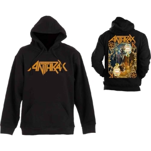 Anthrax - Evil Twin Uni Bl Hoodie in the group MERCHANDISE / Hoodies / Hårdrock at Bengans Skivbutik AB (5551295r)