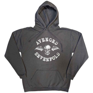 Avenged Sevenfold - Logo Uni Char Hoodie in the group MERCHANDISE / Hoodies / Hårdrock at Bengans Skivbutik AB (5551300r)