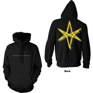 Bring Me The Horizon - Spray Hex Uni Bl Hoodie  in the group MERCHANDISE / Hoodies / Hårdrock at Bengans Skivbutik AB (5552117r)