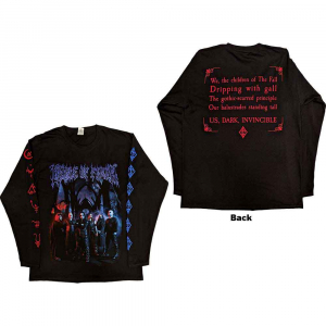 Cradle Of Filth - Existence Band Uni Bl Long Sleeve  in the group MERCHANDISE / Hoodies / Hårdrock at Bengans Skivbutik AB (5552146r)