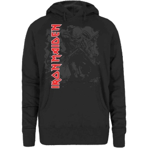 Iron Maiden - Hi Con Trooper Lady Bl Hoodie in the group MERCHANDISE / Hoodies / Hårdrock at Bengans Skivbutik AB (5552718)