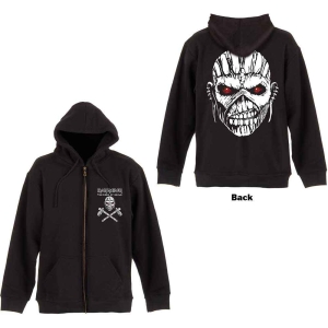 Iron Maiden - Eddie Axe Uni Bl Zip Hoodie in the group MERCHANDISE / Hoodies / Hårdrock at Bengans Skivbutik AB (5552892r)