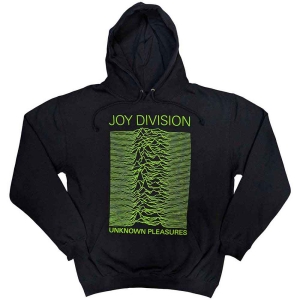 Joy Division - Unknown Pleasures Fp Navy Hoodie in the group MERCHANDISE / Hoodies / Pop-Rock at Bengans Skivbutik AB (5552901r)