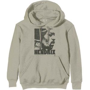 Jimi Hendrix - Let Me Live Uni Sand Hoodie in the group MERCHANDISE / Hoodies / Pop-Rock at Bengans Skivbutik AB (5552904r)