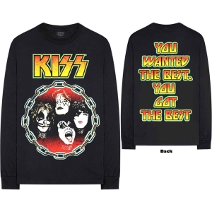 Kiss - You Wanted The Best Bl Longsleeve  in the group MERCHANDISE / T-shirt / Hårdrock at Bengans Skivbutik AB (5552970r)