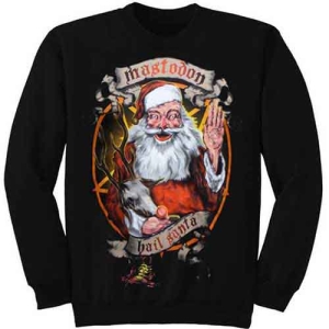 Mastodon - Hail Santa Holiday Uni Bl Sweatshirt in the group MERCHANDISE / Hoodies / Hårdrock at Bengans Skivbutik AB (5553212r)