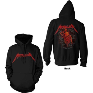 Metallica - Skull Screaming Red Uni Bl Hoodie in the group MERCHANDISE / Hoodies / Hårdrock at Bengans Skivbutik AB (5553221r)