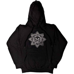 Motorhead - Pig Badge Lady Bl Hoodie in the group MERCHANDISE / Hoodies / Hårdrock at Bengans Skivbutik AB (5553225r)