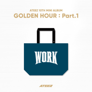 Ateez - Golden Hour Official MD Reusable Bag in the group MERCHANDISE / Merch / K-Pop at Bengans Skivbutik AB (5553403)