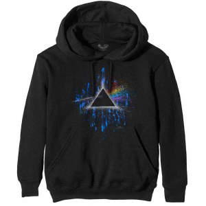 Pink Floyd - Dsotm Blue Splatter Uni Bl Hoodie  in the group MERCHANDISE / Hoodies / Pop-Rock at Bengans Skivbutik AB (5553882r)