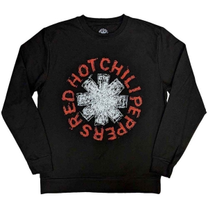 Red Hot Chili Peppers - Scribble Asterisk Uni Bl Sweatshirt  in the group MERCHANDISE / Hoodies / Pop-Rock at Bengans Skivbutik AB (5554670r)