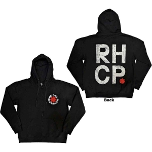 Red Hot Chili Peppers - Red Asterisk Uni Bl Zip Hoodie  in the group MERCHANDISE / Hoodies / Pop-Rock at Bengans Skivbutik AB (5554671r)