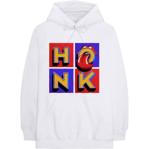 Rolling Stones - Honk Album Uni Wht Hoodie  in the group MERCHANDISE / Hoodies / Pop-Rock at Bengans Skivbutik AB (5554682r)