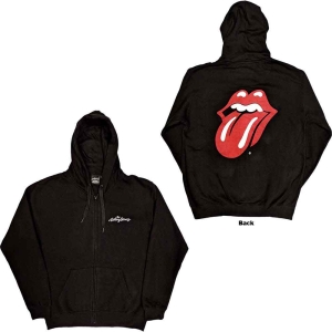 Rolling Stones - Classic Tongue Bl Zip Hoodie  in the group MERCHANDISE / Hoodies / Pop-Rock at Bengans Skivbutik AB (5554695r)