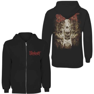 Slipknot - Skull Teeth Uni Bl Zip Hoodie  in the group MERCHANDISE / Hoodies / Hårdrock at Bengans Skivbutik AB (5554708r)