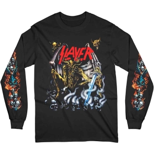 Slayer - Airbrush Demon Uni Bl Longsleeve  in the group MERCHANDISE / T-shirt / Hårdrock at Bengans Skivbutik AB (5554919r)