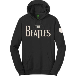 The Beatles - Drop T Logo & Apple Bl Hoodie  in the group MERCHANDISE / Hoodies / Pop-Rock at Bengans Skivbutik AB (5555310r)