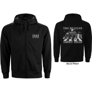 The Beatles - Abbey Road Uni Bl Zip Hoodie  in the group MERCHANDISE / Hoodies / Pop-Rock at Bengans Skivbutik AB (5555323r)