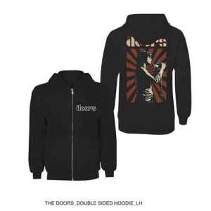 The Doors - Lizard King Uni Bl Zip Hoodie  in the group MERCHANDISE / Hoodies / Pop-Rock at Bengans Skivbutik AB (5555347r)