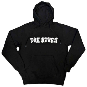 Hives - Flames Logo Uni Bl Hoodie  in the group MERCHANDISE / Hoodies / Punk at Bengans Skivbutik AB (5555350r)