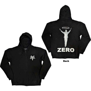 Smashing Pumpkins - Zero Halo Uni Bl Zip Hoodie  in the group MERCHANDISE / Hoodies / Pop-Rock at Bengans Skivbutik AB (5555358r)