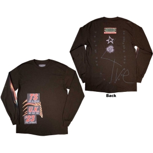 Travis Scott - Summer 23 London Brown Longsleeve  in the group MERCHANDISE / T-shirt / Hip Hop-Rap at Bengans Skivbutik AB (5555511r)