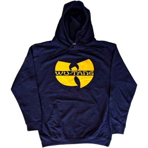 Wu-Tang Clan - Logo Uni Navy Hoodie in the group MERCHANDISE / Hoodies / Hip Hop-Rap at Bengans Skivbutik AB (5555547)