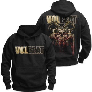 Volbeat - Bleeding Crown Skull Uni Bl Hoodie  in the group MERCHANDISE / Hoodies / Pop-Rock at Bengans Skivbutik AB (5555598r)