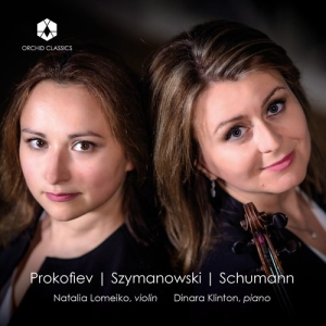 Natalia Lomeiko Dinara Klinton - Works For Violin And Piano in the group CD / New releases at Bengans Skivbutik AB (5555768)