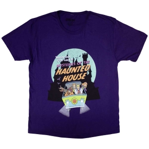 Scooby Doo - Haunted House Purple T-Shirt in the group OUR PICKS / New Merch / June at Bengans Skivbutik AB (5556049r)