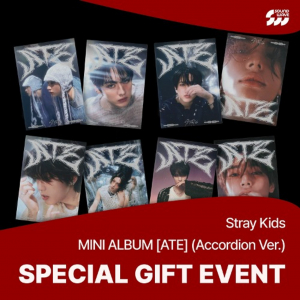 Stray Kids - Ate (Accordion Ver.) + Photocard (SW) in the group OUR PICKS / Friday Releases / Friday the 9th of August at Bengans Skivbutik AB (5556224)