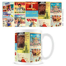 Elvis Presley  - White Pod Mug in the group MERCHANDISE / Merch / Pop-Rock at Bengans Skivbutik AB (5556236)