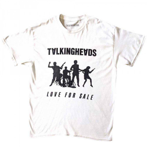 Talking Heads - Love For Sale Wht T-Shirt in the group MERCHANDISE / T-shirt / Pop-Rock at Bengans Skivbutik AB (5556717r)