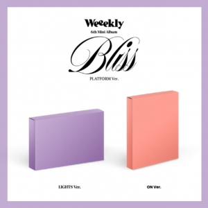 Weeekly - Bliss (Platform Ver.) (Random Ver.) in the group MERCHANDISE / Merch+Code / K-Pop at Bengans Skivbutik AB (5556855)