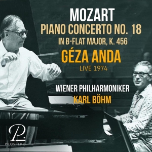 Geza Anda Wiener Philharmoniker K - Mozart: Piano Concerto, No. 18 in the group OUR PICKS / Frontpage - CD New & Forthcoming at Bengans Skivbutik AB (5557054)