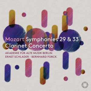 Akademie Für Alte Musik Berlin Ern - Mozart: Symphonies Nos. 29 & 33 Cl in the group OUR PICKS / Friday Releases / Friday the 13th of september 2024 at Bengans Skivbutik AB (5557262)