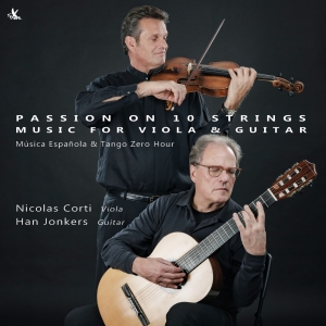 Nicolas Corti Han Jonkers - Passion On 10 Strings - Music For V in the group CD / Klassiskt at Bengans Skivbutik AB (5557660)