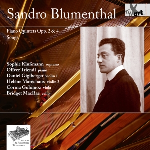 Sandro Blumenthal - Piano Quintets, Opp. 2 & 4 Songs in the group CD / Klassiskt at Bengans Skivbutik AB (5557773)