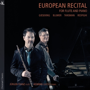 Jürgen Franz Henning Lucius - European Recital For Flute And Pian in the group CD / Klassiskt at Bengans Skivbutik AB (5557788)