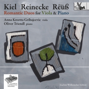 A. K. Gribajcevic Oliver Triendl - Sonatas For Viola And Piano in the group CD / Klassiskt at Bengans Skivbutik AB (5557801)