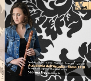 Sabrina Frey & Ensemble - Accademia Dell'arcadia-Roma 1710 - in the group OUR PICKS / Christmas gift tip CD at Bengans Skivbutik AB (5557808)