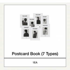 Bts - Monochrome Postcard Book (7 Types) in the group MERCHANDISE / Merch / K-Pop at Bengans Skivbutik AB (5557943)