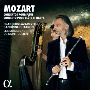 Francois Lazarevitch Sandrine Chat - Mozart: Concertos Pour Flute & Conc in the group OUR PICKS / Friday Releases / Friday the 23rd of August at Bengans Skivbutik AB (5558119)