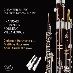 Jean Françaix Daniel Schnyder Fra - Chamber Music For Oboe, Bassoon & P in the group MUSIK / SACD / Klassiskt at Bengans Skivbutik AB (5558124)